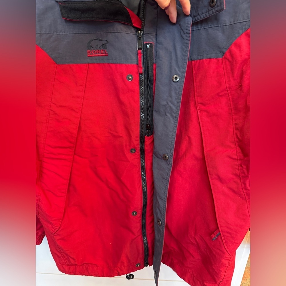 Sorel Men’s Red And Grey Intra-Active Jacket Size Medium View 3